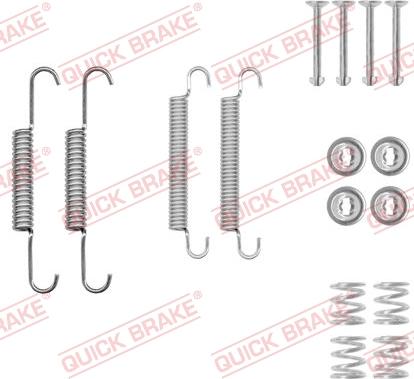 QUICK BRAKE 1050020 - Tarvikesarja, seisontajarru inparts.fi