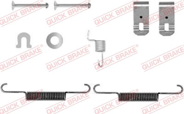 QUICK BRAKE 105-0895-1 - Tarvikesarja, seisontajarru inparts.fi