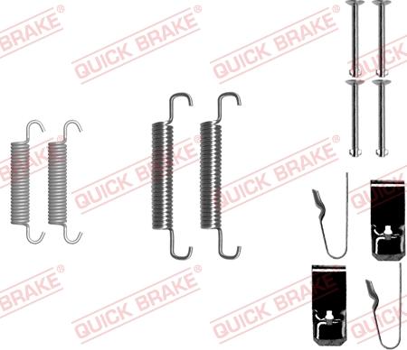 QUICK BRAKE 105-0890 - Tarvikesarja, seisontajarru inparts.fi