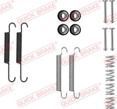 QUICK BRAKE 1050893 - Tarvikesarja, seisontajarru inparts.fi