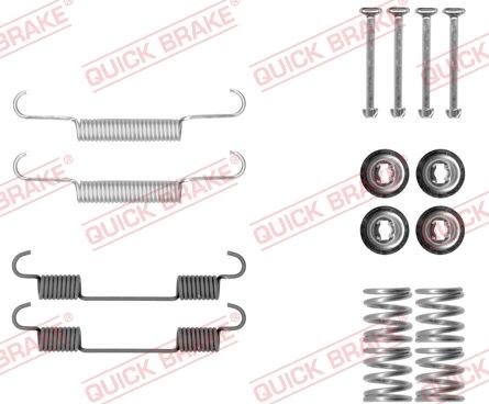 QUICK BRAKE 105-0897 - Tarvikesarja, seisontajarru inparts.fi