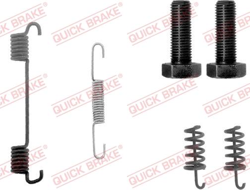 QUICK BRAKE 105-0865-1 - Tarvikesarja, seisontajarru inparts.fi