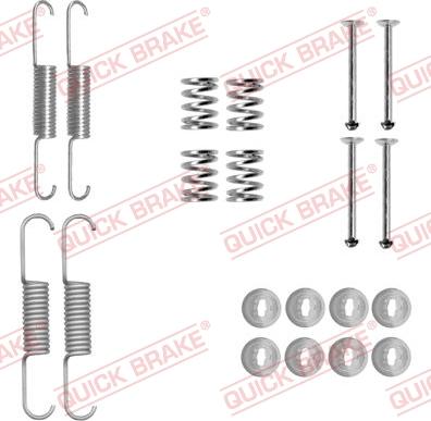 QUICK BRAKE 1050880 - Tarvikesarja, seisontajarru inparts.fi