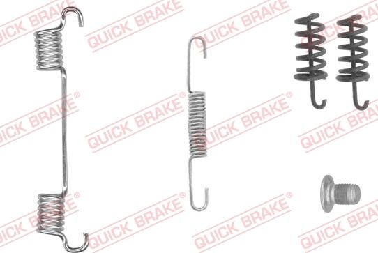 QUICK BRAKE 105-0874-1 - Tarvikesarja, seisontajarru inparts.fi