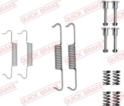 QUICK BRAKE 105-0877 - Tarvikesarja, seisontajarru inparts.fi