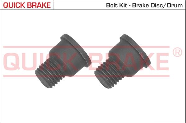 QUICK BRAKE 11664K - Ruuvisarja, jarrulevy inparts.fi