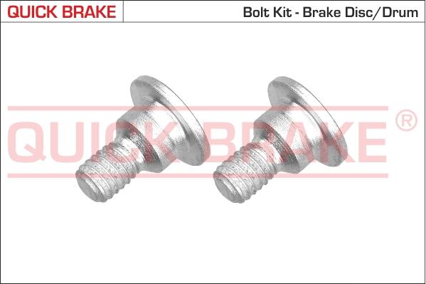 QUICK BRAKE 11660K - Ruuvisarja, jarrulevy inparts.fi