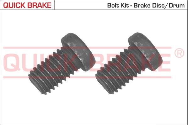 QUICK BRAKE 11668K - Ruuvisarja, jarrulevy inparts.fi