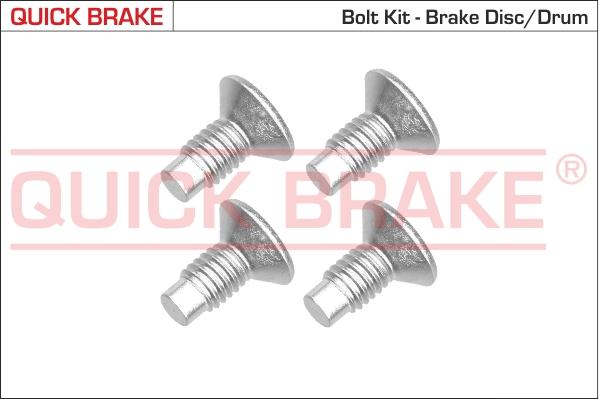 QUICK BRAKE 11663K - Ruuvisarja, jarrulevy inparts.fi