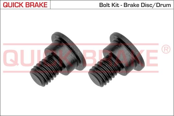 QUICK BRAKE 11662K - Ruuvisarja, jarrulevy inparts.fi