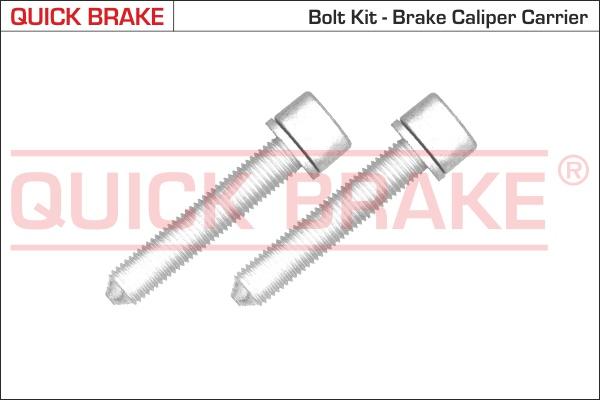 QUICK BRAKE 11612K - Ruuvi, jarrusatula inparts.fi