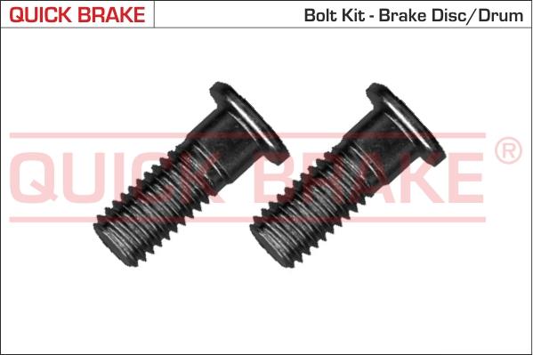 QUICK BRAKE 11675K - Ruuvisarja, jarrulevy inparts.fi