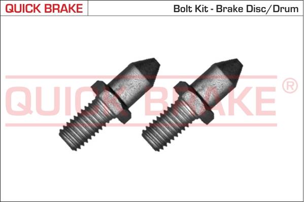 QUICK BRAKE 11678K - Ruuvisarja, jarrulevy inparts.fi