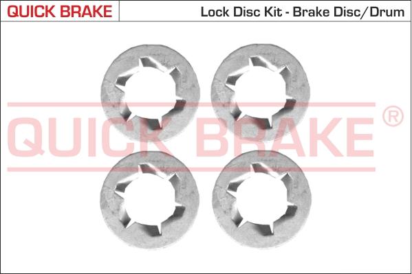 QUICK BRAKE 11673K - Ruuvisarja, jarrulevy inparts.fi