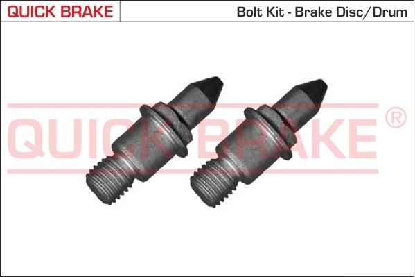 QUICK BRAKE 11677K - Ruuvisarja, jarrulevy inparts.fi