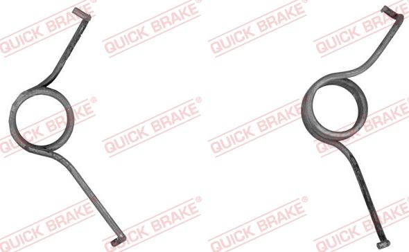 QUICK BRAKE 113-0500 - Korjaussarja seisontajarru (jarrusatula) inparts.fi