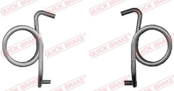 QUICK BRAKE 113-0520 - Korjaussarja seisontajarru (jarrusatula) inparts.fi