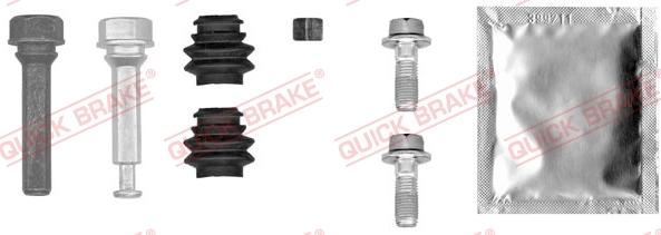 QUICK BRAKE 113-0014X - Ohjainhylsysarja, jarrusatula inparts.fi