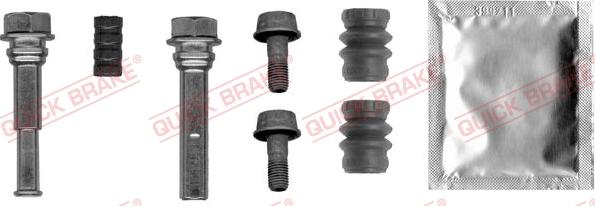 QUICK BRAKE 113-0012X - Ohjainhylsysarja, jarrusatula inparts.fi