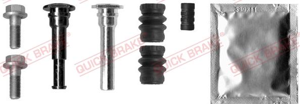 QUICK BRAKE 113-1317X - Ohjainhylsysarja, jarrusatula inparts.fi