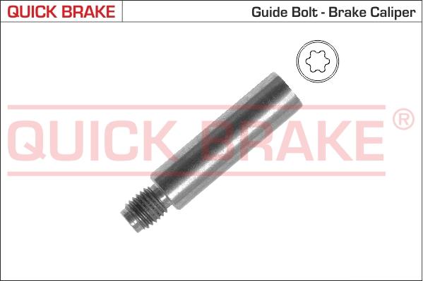 QUICK BRAKE 11201 - Ohjaustappi, jarrusatula inparts.fi