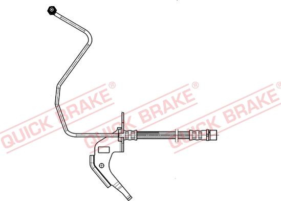 QUICK BRAKE 35.914 - Jarruletku inparts.fi