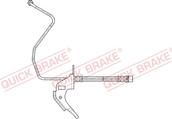 QUICK BRAKE 35.913 - Jarruletku inparts.fi