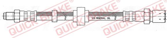 QUICK BRAKE 36.101 - Jarruletku inparts.fi