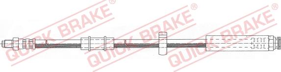 QUICK BRAKE 32.961 - Jarruletku inparts.fi