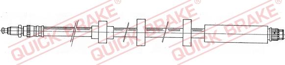 QUICK BRAKE 32.909 - Jarruletku inparts.fi