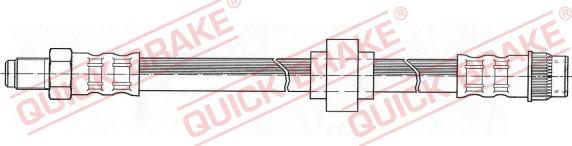 QUICK BRAKE 32.987 - Jarruletku inparts.fi