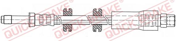 QUICK BRAKE 32.406 - Jarruletku inparts.fi