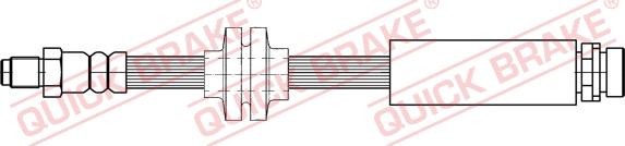 QUICK BRAKE 32.416 - Jarruletku inparts.fi