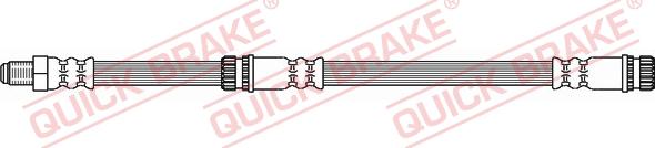 QUICK BRAKE 32.804 - Jarruletku inparts.fi