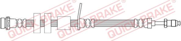 QUICK BRAKE 32.703 - Jarruletku inparts.fi