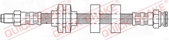 QUICK BRAKE 37.904 - Jarruletku inparts.fi