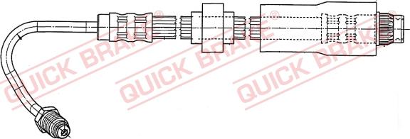 QUICK BRAKE 37.929 - Jarruletku inparts.fi