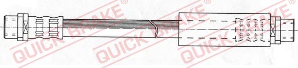 QUICK BRAKE 22.307 - Jarruletku inparts.fi