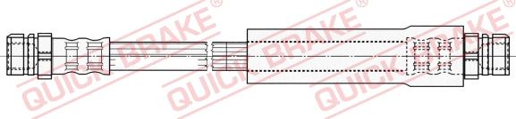 QUICK BRAKE 22.315 - Jarruletku inparts.fi