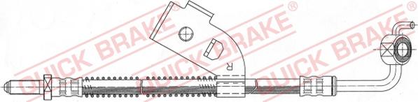 QUICK BRAKE 70.902 - Jarruletku inparts.fi