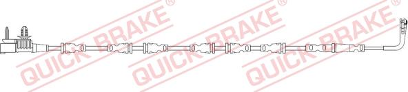 QUICK BRAKE WS 0444 A - Kulumisenilmaisin, jarrupala inparts.fi