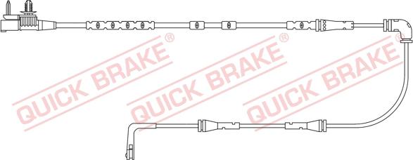 QUICK BRAKE WS 0441 A - Kulumisenilmaisin, jarrupala inparts.fi