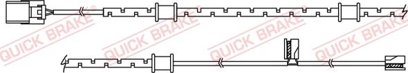 QUICK BRAKE WS 0448 A - Kulumisenilmaisin, jarrupala inparts.fi