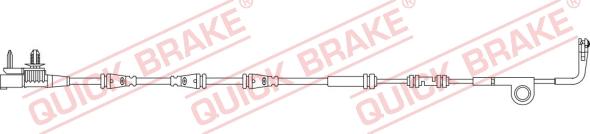 QUICK BRAKE WS 0443 A - Kulumisenilmaisin, jarrupala inparts.fi