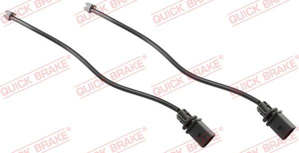 QUICK BRAKE WS 0400 A - Kulumisenilmaisin, jarrupala inparts.fi