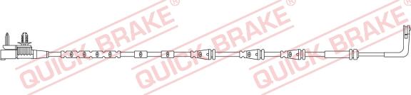 QUICK BRAKE WS 0435 A - Kulumisenilmaisin, jarrupala inparts.fi