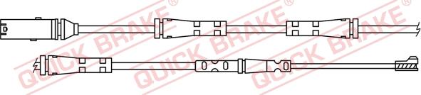 QUICK BRAKE WS0421A - Kulumisenilmaisin, jarrupala inparts.fi