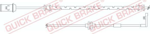 QUICK BRAKE WS 0194 A - Kulumisenilmaisin, jarrupala inparts.fi