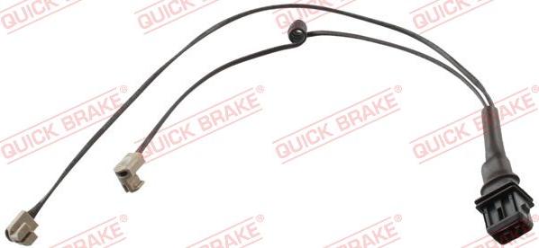 QUICK BRAKE WS 0189 B - Kulumisenilmaisin, jarrupala inparts.fi