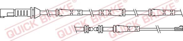 QUICK BRAKE WS 0365 A - Kulumisenilmaisin, jarrupala inparts.fi